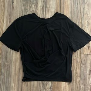 Black Lululemon Crescent T Shirt